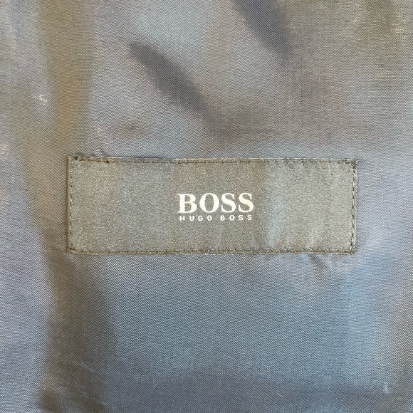 Blue Hugo Boss Men’s Linen Blazer size 40S - Picture 5 of 8